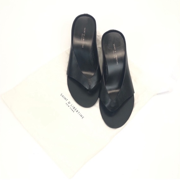 Saint and Libertine New York Prince Wedge Sandal - Picture 1 of 7